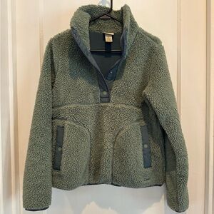 LL Bean Sherpa Fleece Women’s Size XS